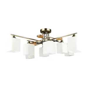 Потолочная люстра LARGO A4497PL-8AB Arte Lamp