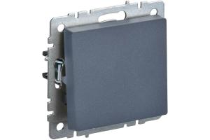 Переключатель 1-кл 10А C/У проходной Маренго Brite