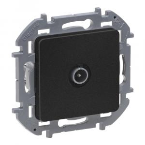 Розетка TV - оконечная - 10 дБ - 5-862 мГц Антрацит Legrand INSPIRIA