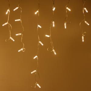 Светодиодная гирлянда Бахрома ARD-EDGE-CLASSIC-2400x600-CLEAR-88LED-STD WARM (230V, 6W) (Ardecoled, IP65)