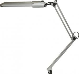 Настольная лампа  Дельта с АПП серебро