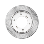 Светильник встраиваемый со светодиодной подсветкой 15Вт GX53 хром PGX53d MG12- Chrome Jazzway