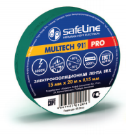 Изолента зеленая Safeline 19/20