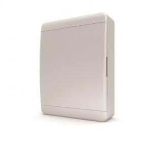 Щит пластиковый распределительный навесной 24 модуля IP41 белая дверь ЩРН-П 24  TEKFOR