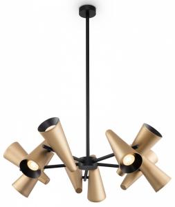 Люстра на штанге Giro MOD095PL-10BS Maytoni