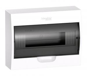 Щит пластиковый распределительный навесной 12 модулей IP40 прозрачная дверь ЩРН-П 12  City9 Box