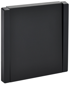 Выключатель 1-кл 10А С/У кнопочный Черный Forte&Piano