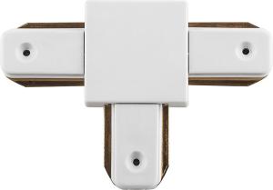 Коннектор Т-образный однофазный  для шинопровода , белый, LD1003 для CAB1003