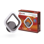 Светильник светодиодный бра ELEGANT ARIS-15B 15Вт 230В 3000-4000-6500K 1050Лм STEP COLOR черный IN HOME