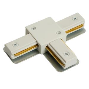 Коннектор Т-образный для шинопровода  бел LD1019 для CAB1007