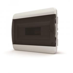 Щит пластиковый распределительный встраиваемый 12 модулей IP41 прозрачная дверь ЩРВ-П 12  TEKFOR