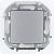 Переключатель IP44 - 10 AX - 250 В Алюминий Legrand INSPIRIA