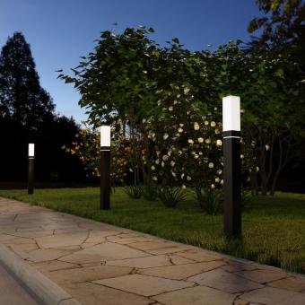 Ландшафтный светильник Techno 1537 черный Elektrostandard