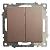 Выключатель 2-кл 10А С/У Шампань Катрин