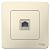 Розетка RJ11 С/У Молочный Blanca
