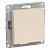 Выключатель 1-кл 10А С/У Бежевый AtlasDesign
