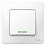 Выключатель 1-кл 10А C/У с индикатором Белый Blanca