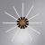Потолочная люстра A2199PL-6BK Arte Lamp Потолочная люстра A2199PL-6BK Arte Lamp