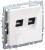 Розетка RJ11+RJ45 кат.5Е С/У Белый Brite Розетка RJ11+RJ45 кат.5Е С/У Белый Brite