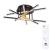 Потолочная люстра A2199PL-5BK Arte Lamp Потолочная люстра A2199PL-5BK Arte Lamp