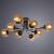 Потолочная люстра A2716PL-8BK Arte Lamp Потолочная люстра A2716PL-8BK Arte Lamp