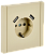 Розетка 1-м 16А С/У З/К со шторками+USB A+А 3,1А винтовое крепление Ваниль Forte&Piano
