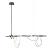 Подвесной светильник Klimt A2850SP-45BK Arte Lamp