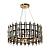 Подвесная люстра Alruba A1043SP-6BK Arte Lamp