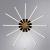 Потолочная люстра A2199PL-6BK Arte Lamp Потолочная люстра A2199PL-6BK Arte Lamp