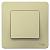 Переключатель 1-кл 10А С/У Бежевый Blanca