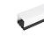 Профиль для СД ленты накладной, черный, 2м, CAB268 Feron