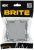 Переключатель 2-кл 10А перекрестный Алюминий Brite