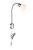 Настенный светильник Falena A3116AP-1SS Arte Lamp