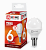 Лампа светодиодная LED-ШАР-VC 6Вт 230В Е14 6500К 570Лм IN HOME