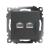 Розетка RJ45+RJ45 С/У Графит Катрин Розетка RJ45+RJ45 С/У Графит Катрин