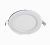 Светильник встраиваемый PPL-R 6w 4000K IP40 WH d120мм встр/круг Jazzway