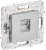 Розетка RJ45 кат.6 С/У Серебряный Skandy Розетка RJ45 кат.6 С/У Серебряный Skandy