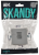 Розетка RJ45 кат.5Е С/У Серебряный Skandy Розетка RJ45 кат.5Е С/У Серебряный Skandy