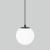 Подвесной светильник Sfera H 35158/H черный Elektrostandard Подвесной светильник Sfera H 35158/H черный Elektrostandard